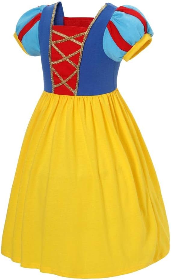Dressy Daisy Toddler Little Girls Princess Dress Medieval Renaissance Outfit Accessories Everyday Casual Playwear Size 2-12