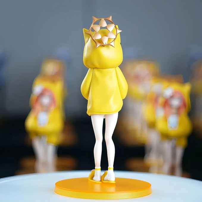 Iochi Mari Figure Model Anime Girl Figure Yellow Costume Styling 8.27" Standing Pose Iochi Mari Action Figures Collections Desktop Ornaments