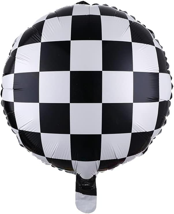 Race Car Balloons Arch Garland Kit 148PCS Red Blue Black Checkered Flag Foil Balloon Racing Car Theme Two Fast 2nd Birthday Party Supplies for Boys