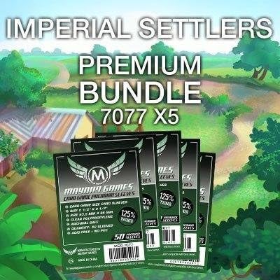 Mayday Games Imperial Settlers Game Accessory- Premium Card Sleeve Bundle