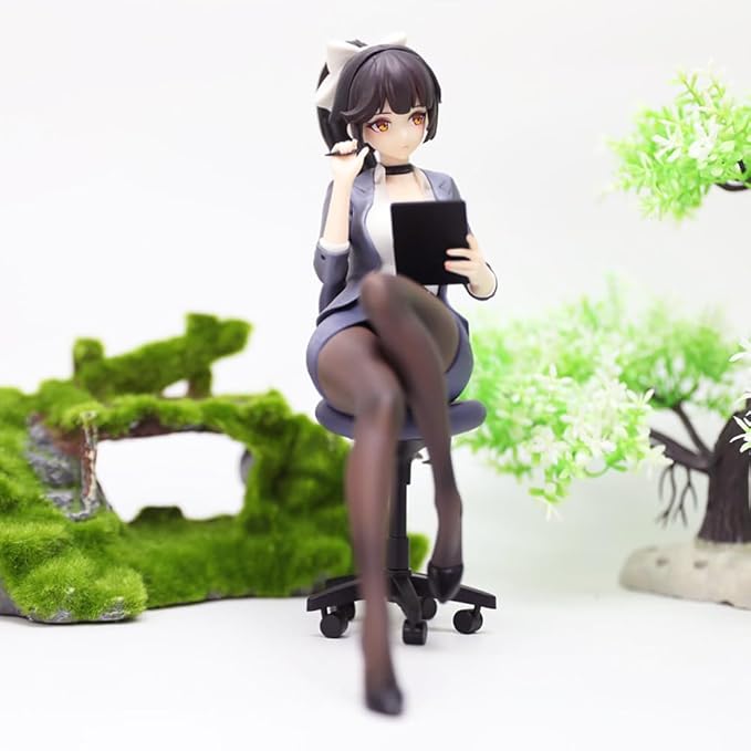 IJN Takao Figure Sitting Anime Girl Figurine Game Character Action Figures 18cm Collectibles IJN Takao Figurine Desktop Display