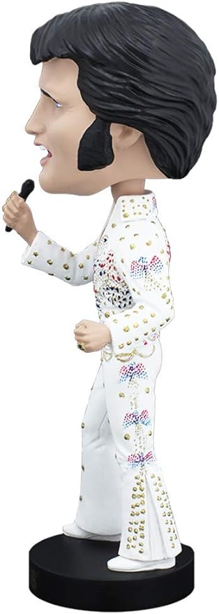 Royal Bobbles Elvis Presley Aloha from Hawaii Collectible Bobblehead Statue