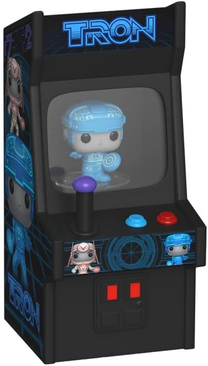 Funko Pop Bitty Arcade: Tron - Collectable Vinyl Figure - Gift Idea - Official Merchandise - Toys for Kids & Adults - Video Games Fans - Model Figure for Collectors