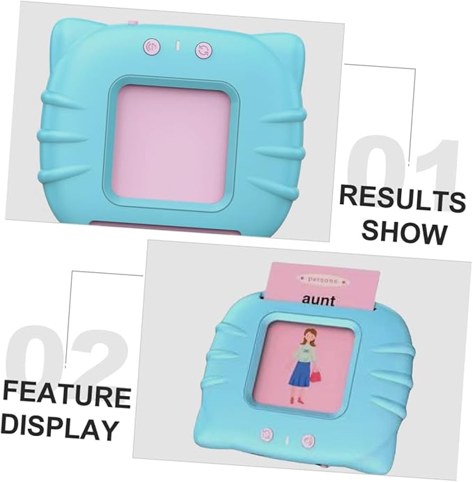 1 Set Interactive English Learning Machine for Cards Audio Educational for Cognitive Development and Fun Multiplayer Games