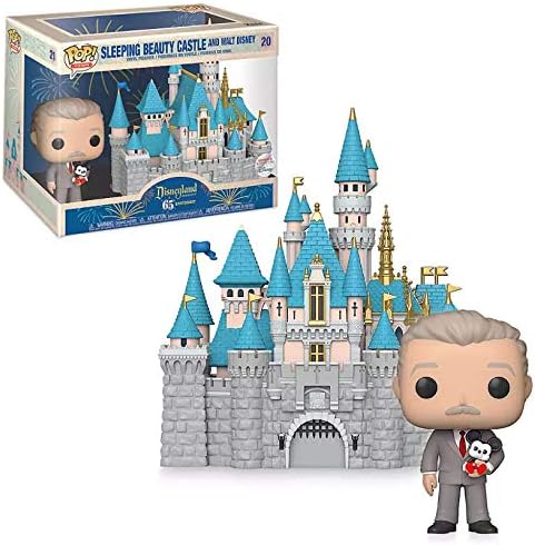 Sleeping Beauty Castle and Walt Disney Pop! Town Vinyl Set by Funko