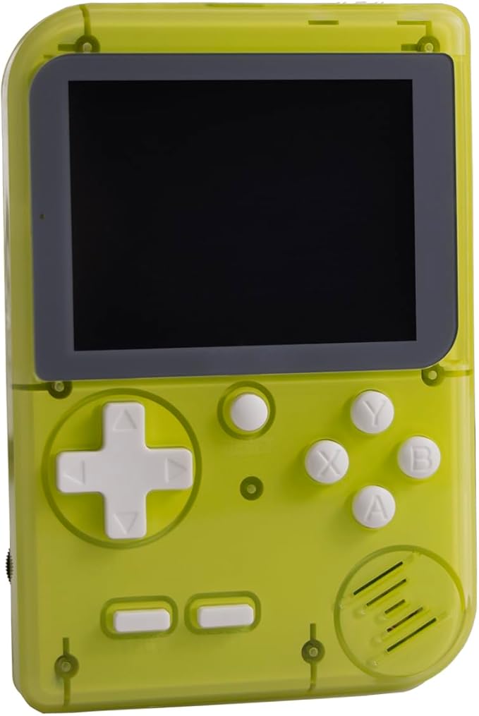 Retro Mini Game Machine with 400 Classical FC Games Handheld Game Console 2.8-Inch Color Screen Support for TV Output , Presents Birthday for Kids, Adults (Green)
