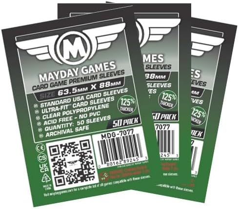 Mayday Games Wondrous Creatures -Premium Compatible Card Sleeve Bundle
