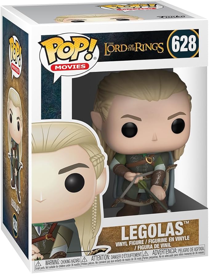 Funko Pop Movies: Lord of The Rings - Legolas Collectible Figure, Multicolor