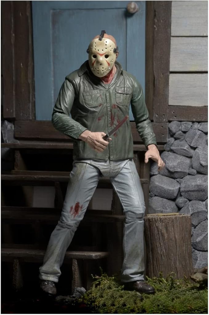NECA Collectible Friday The 13th Scale Part 3 Jason Ultimate 7" Scale Action Figure