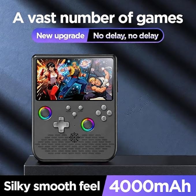 Retro Handheld Game Console, 64G, 5.0 Inch IPS HD Screen, Linux System, Portable Mini Console