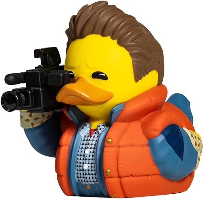 TUBBZ Boxed Edition Marty McFly Collectible Vinyl Rubber Duck Figure - Official Back to The Future Merchandise - TV, Movies & Video Games