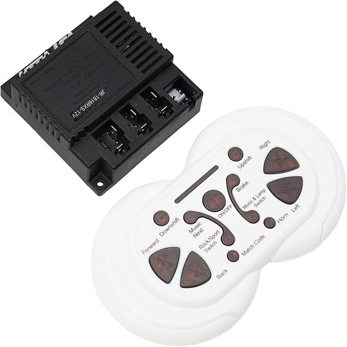 JR-RX-12V 6V 24V Electric Vehicle Receiver Module for Remote Control Toy Car Parts, RC 1, RC 2, RC 3, RC 4, JR-RX-6V, JR-RX-6V receiver, Children Electric Car Remote Control(JR1816RXS-12V Full set)