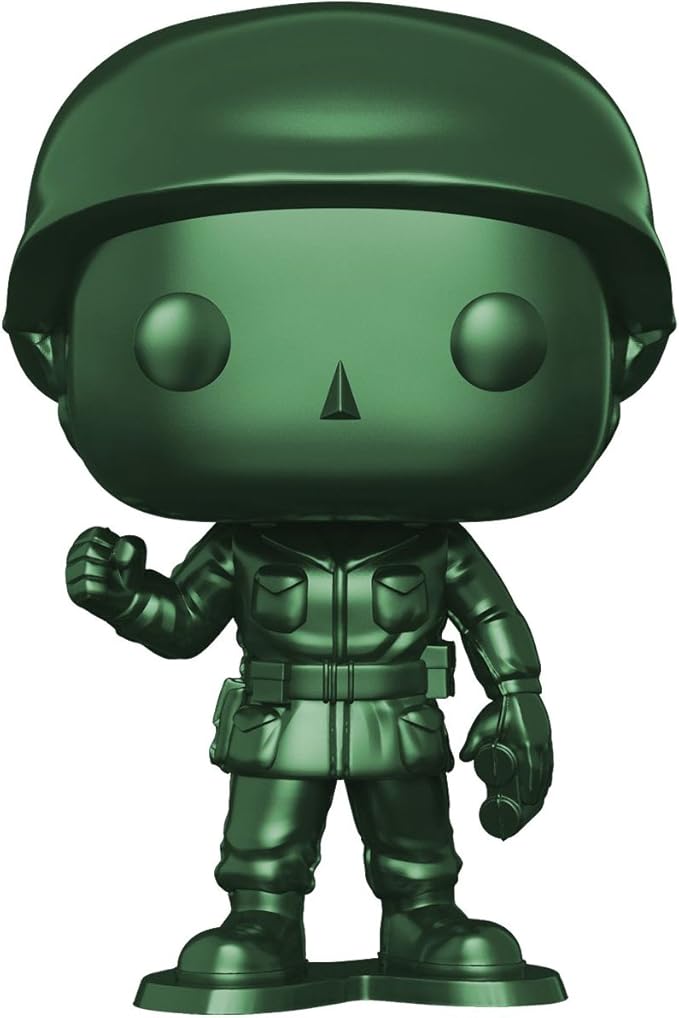 Funko Pop! Disney #377 Toy Story Metallic Army Man (Box Lunch Exclusive/Toy Story Land Grand Opening)