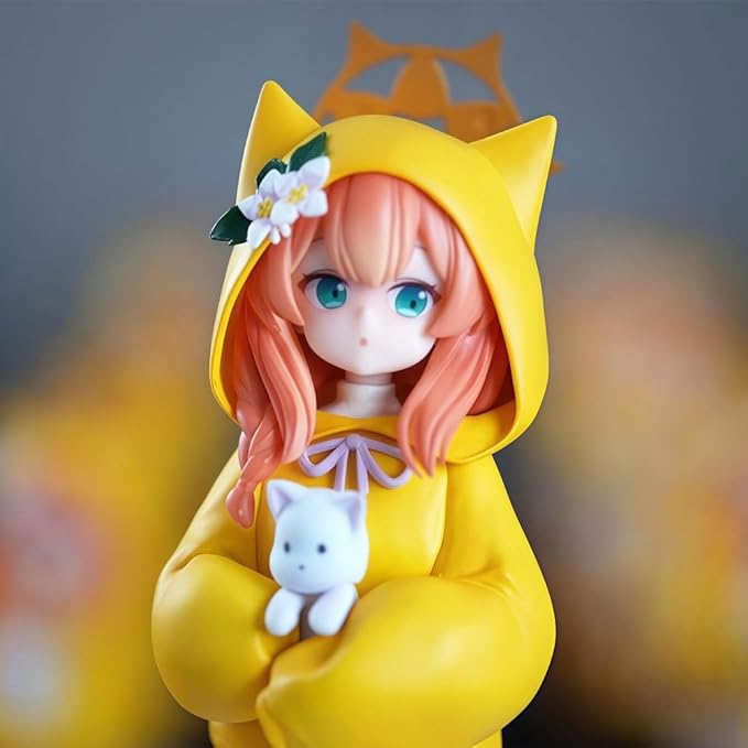 Iochi Mari Figure Model Anime Girl Figure Yellow Costume Styling 8.27" Standing Pose Iochi Mari Action Figures Collections Desktop Ornaments