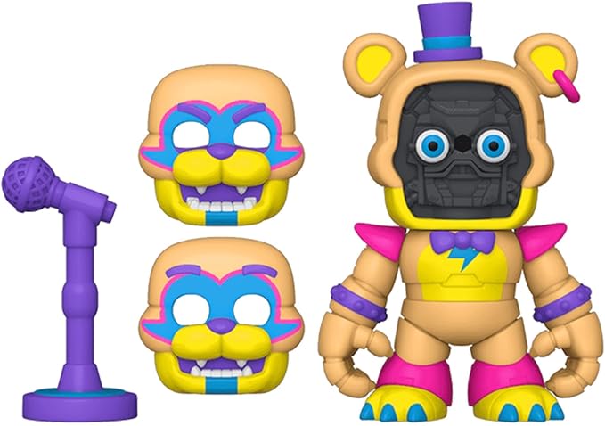 Funko Five Nights at Freddy's (FNAF) Snap: Glamrock Freddy with Dressing Room - Collectable Vinyl Figure - Gift Idea - Official Merchandise - for Kids & Adults