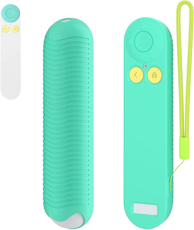 Silicone Cover Case for Nex Playground Game System Remote,Anti-Slip Scratch Shock,Remote Soft Protective Sleeve with Lanyard for Nex Playground Accessory(Green)