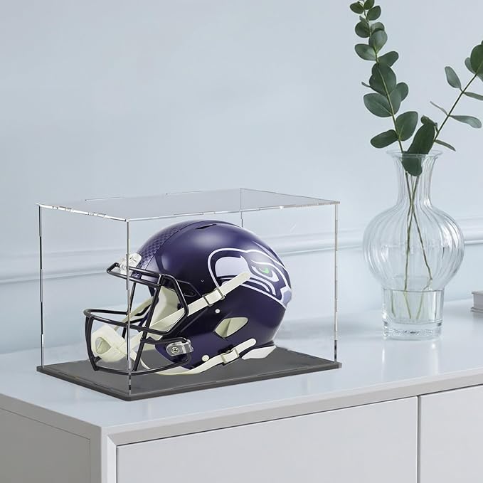 Large Display Case for Display, Clear Acrylic Box for Showcase Collectibles Action Figures Home Storage & Organizing Toys, 16" L x 12" W x 10" H