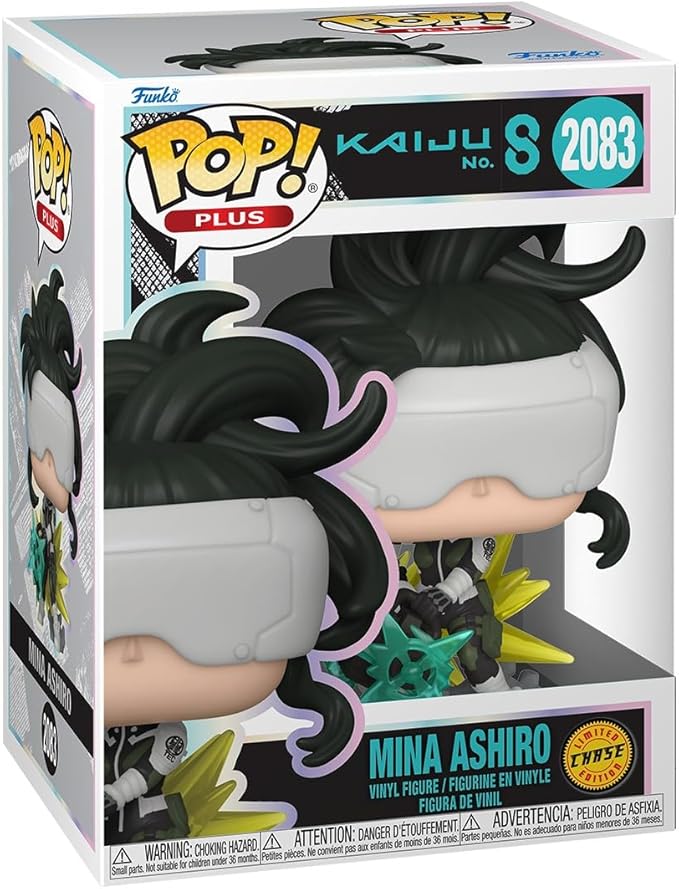Funko Pop! Plus: Kaiju No.8 - Mina Ashiro - 1/6 Odds for Rare Chase Variant - Collectable Vinyl Figure - Gift Idea - Official Merchandise - Toys for Kids & Adults - Anime Fans