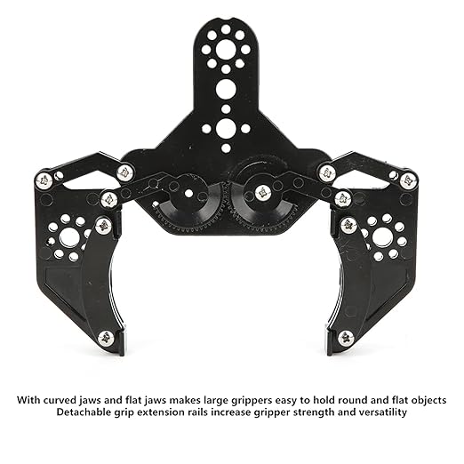 Standard Gripper Kit Durable Metal Industrial Robot Parts Dual Jaws Design 85mm Maximum Jaw Opening Distance for Industrial Robots