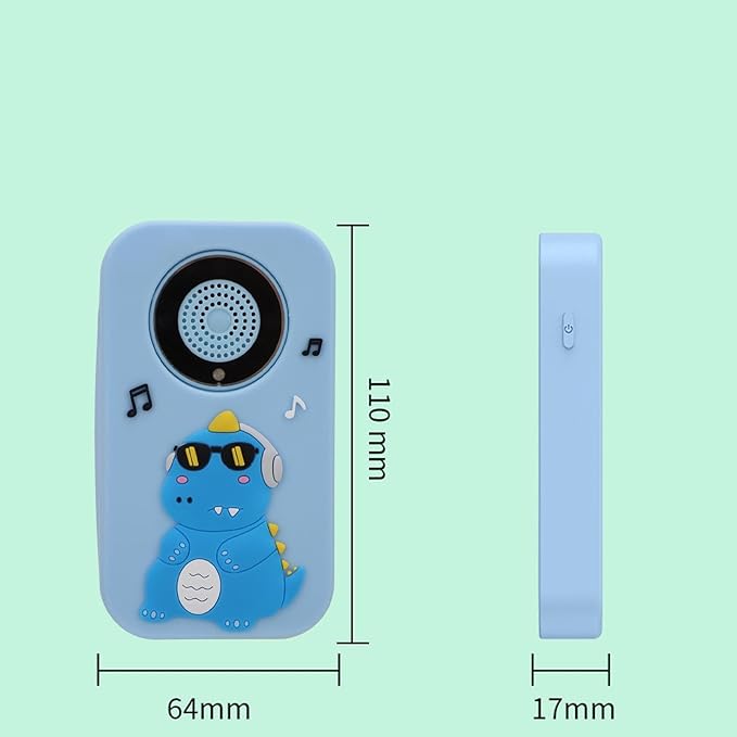 1080P, High Definition 48MP Digital Camera Camera 2.4inch Display Multifunctional Music Player Electronic Books for Child ation (Blue)