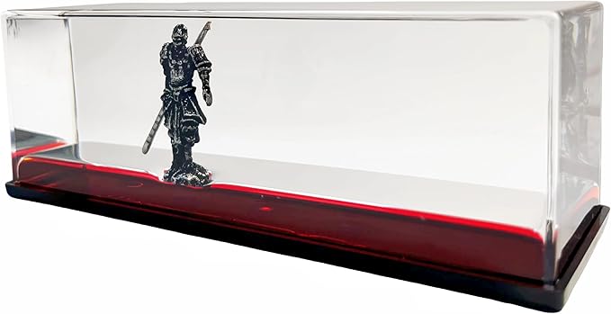 Honsheng Unsinkable Black Myth Wukong Action Figure Fun Toys Enthusiasts Acrylic Paperweight for Car Desk Decorations Liquid Wave Cruise Ship Fluid Drift Bottle Boat in a Box Toys (Silver)