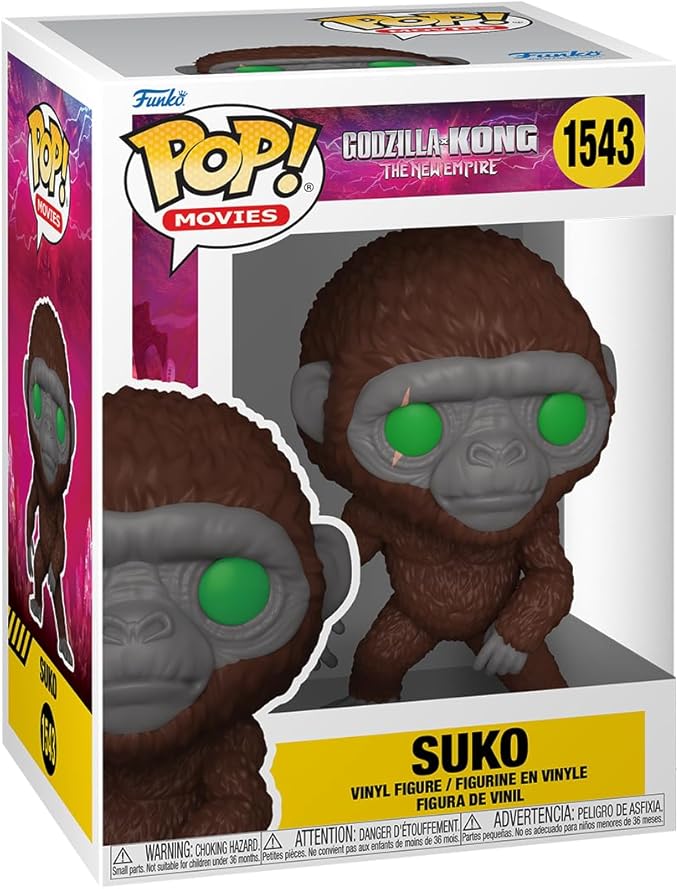Funko POP! Movies: Godzilla X Kong: The New Empire - Suko - Godzilla Vs Kong - Collectable Vinyl Figure - Gift Idea - Official Merchandise - for Kids & Adults - Movies Fans