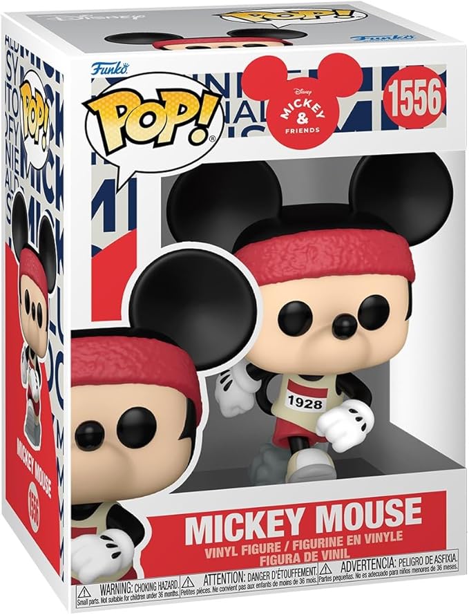Funko Pop Disney: Mickey & Friends - Mickey Mouse - Disney Standard Characters - Collectable Vinyl Figure - Gift Idea - Official Merchandise - Toys for Kids & Adults - Cartoon/Animation Fans