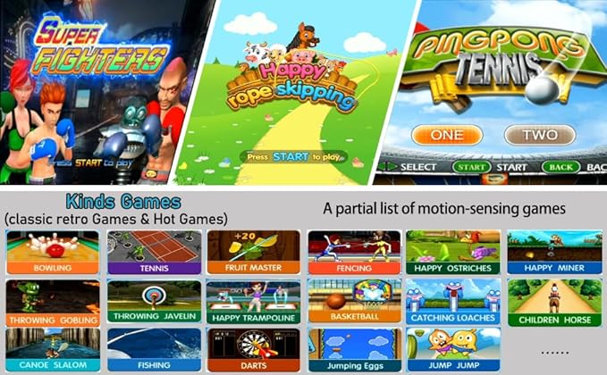HDMI Musical Dance Mat for Kids & Family, 64GB Memory Card, 1000 Games, 885 Songs & 81 MTVs, Exercise Pad with Dance, Yoga, Running, Aerobics & Puzzle Modes, Soft Flannel Material