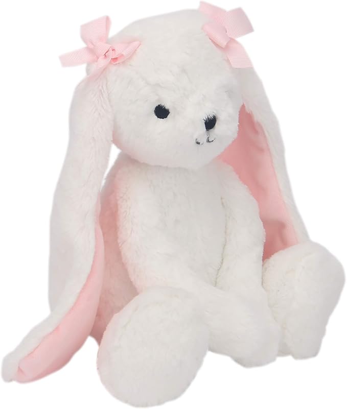 Bedtime Originals Blossom Plush Bunny Stuffed Animal Toy Plushie - Snowflake