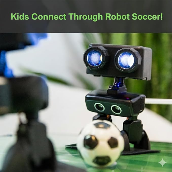 Robot PU – Adorable AI Humanoid | STEM Toy Supports Micro:bit | Programmable, Interactive & Upgradable | Walks, Dances, Talks & Sings | Self-Balancing | Remote & Autopilot | 30+ Free Online Classes