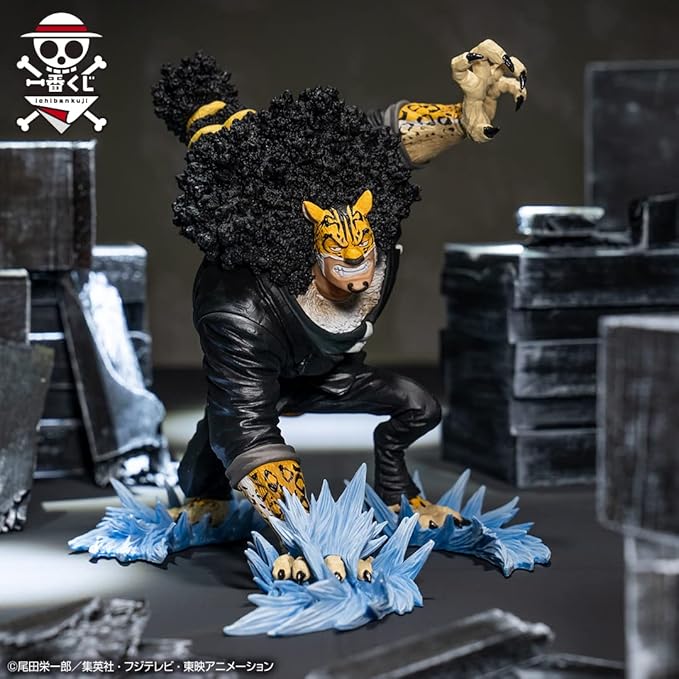 Ichibansho Figure - One Piece - Rob Lucci (Duel Memories), Bandai Spirits Collectible Statue