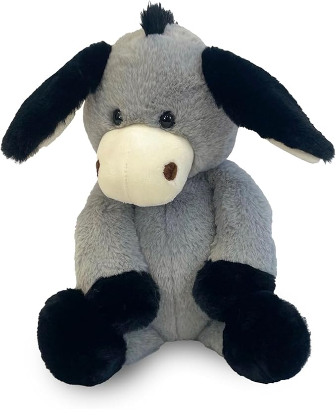 World's Softest Plush Stuffed Animal for Baby, Toddler, Kids, Adults - Adorable Toy Made from Kid-Friendly, Quality Materials - Lushee Darly Donkey, 16"