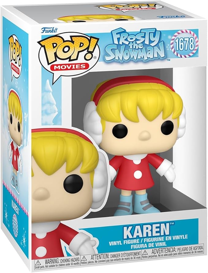 Funko Pop Movies: Frosty The Snowman - Karen - Frosty The Snowman - Collectable Vinyl Figure - Gift Idea - Official Merchandise - Toys for Kids & Adults - Cartoon/Animation Fans