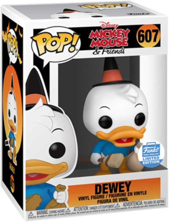 Funko Dewey Ducktales Trick or Treat Halloween Costume POP Limitied Edition