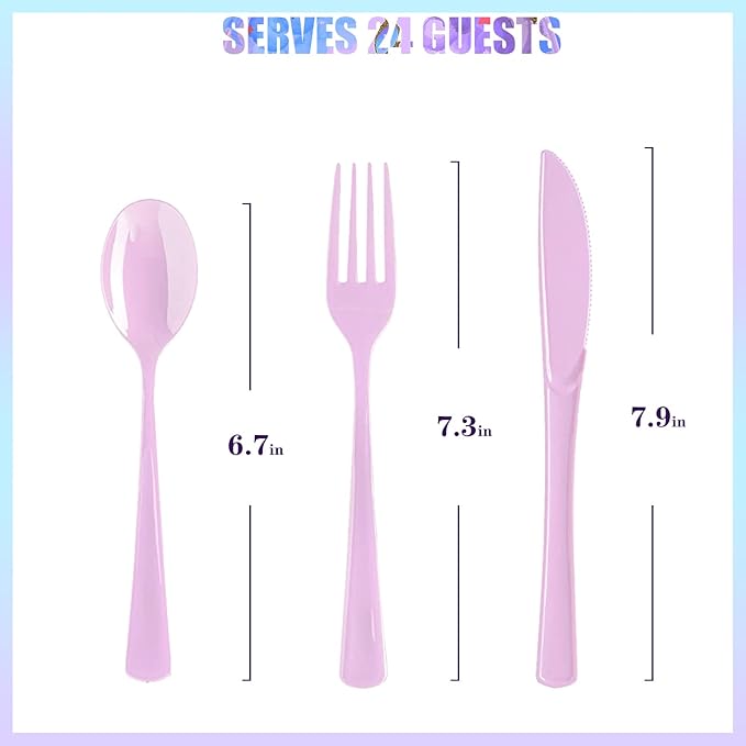 Unicorn Birthday Party Decorations Rainbow Unicorn Plates and Napkin Party Supplies for Girls Birthday Decor Afternoon Tea Pool Garden Party Baby Shower,Serves 24