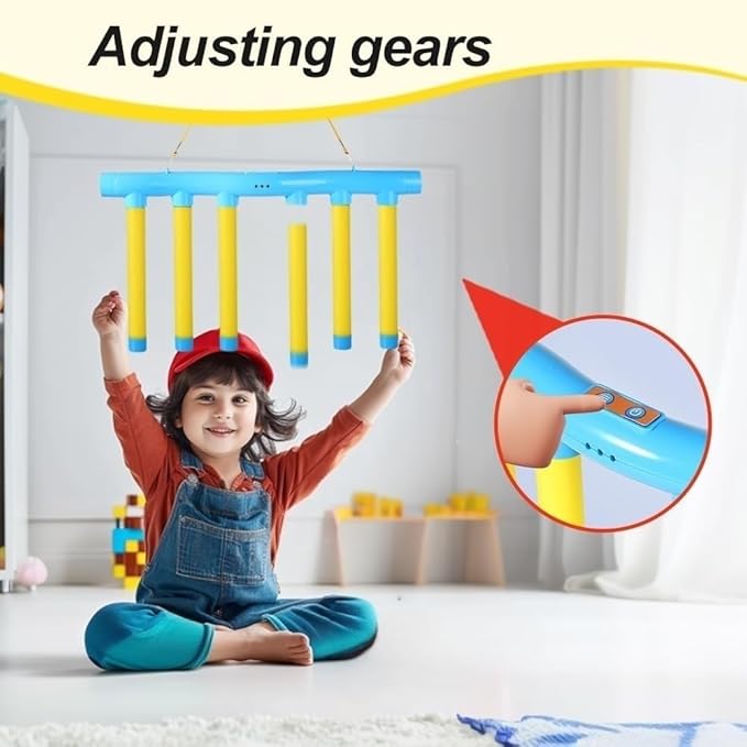 Reflex Drop-Sticks Challenge – Adjustable Speed Catching Game, Hand-Eye Coordination Trainer with 3 Speeds, Fun Reaction Toy for Kids Adults, Gift Idea
