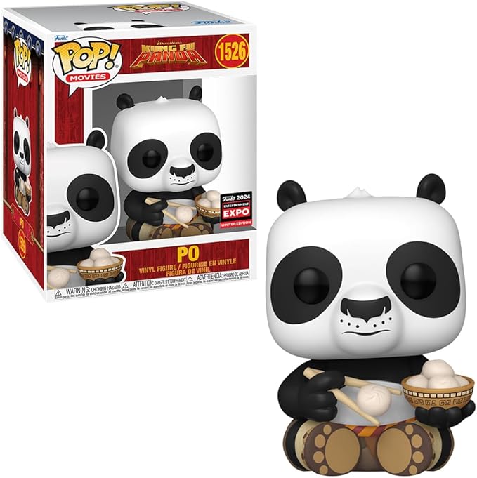 Funko Pop! Movies: Kung Fu Panda - Super Po with Dumplings (2024 Limited Edition Entertainment Expo Shared Exclusive)