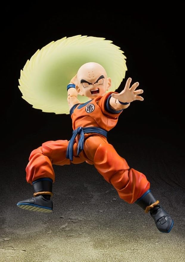 TAMASHII NATIONS - Dragon Ball Z - Krillin -Earth's Strongest Man- (Reissue) S.H.Figuarts Action Figure