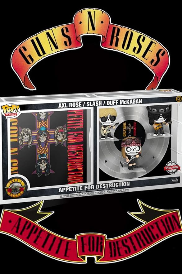 Funko Pop! Albums Deluxe: Guns N' Roses - Duff McKagan - Music - Collectable Vinyl Figure - Gift Idea - Official Merchandise - Toys for Kids & Adults - Music Fans - Model Figure for Collectors