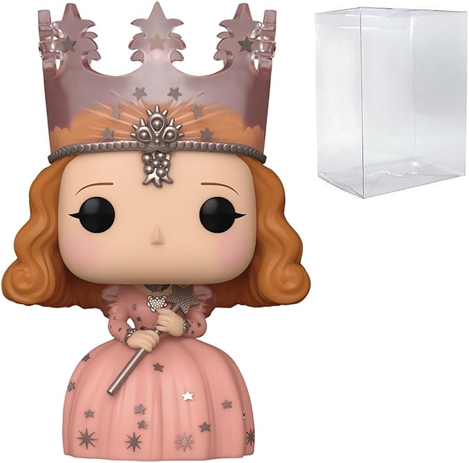 POP Movies: The Wizard of Oz 85th Anniversary - Glinda The Good Witch Funko Vinyl Figure (Bundled with Compatible Box Protector Case), Multicolor, 3.75 inches