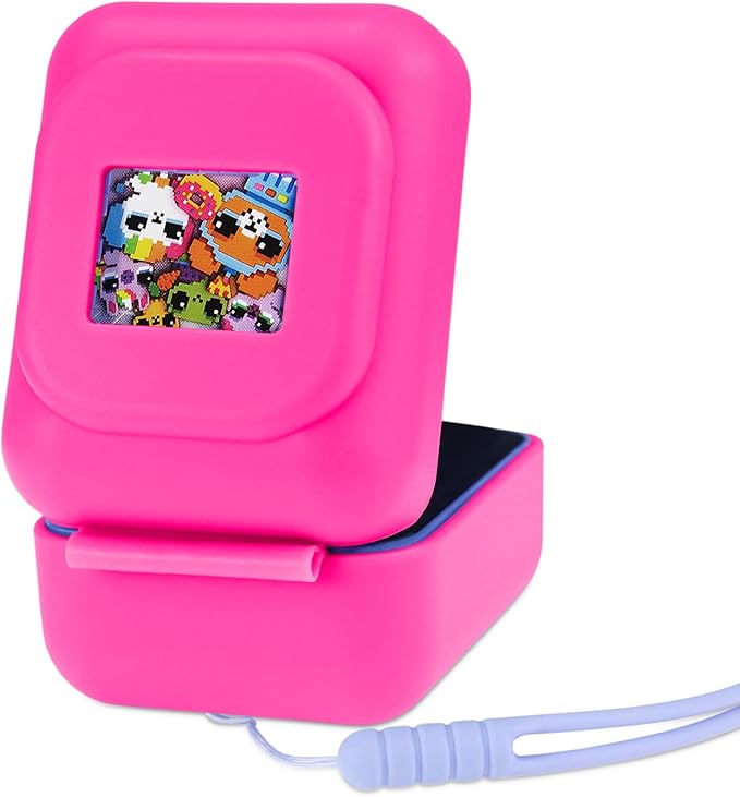 Silicone Case Compatible with Bitzee Interactive Toy Digital Pet, only Compatible with Bitzee Original Version, Pink