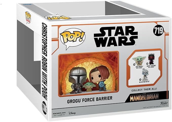 Funko POP! Moments: The Mandalorian - Grogu Force Barrier  - Star Wars: The Mandalorian - Collectable Vinyl Figure - Gift Idea - Official Merchandise - for Kids & Adults - TV Fans