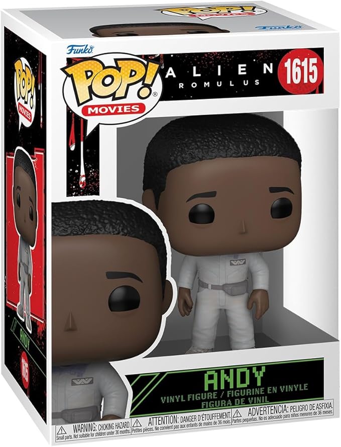 Funko POP! Movies: Aliens Romulus - Andy - Collectable Vinyl Figure - Gift Idea - Official Merchandise - for Kids & Adults - Horror Fans - Model Figure for Collectors and Display