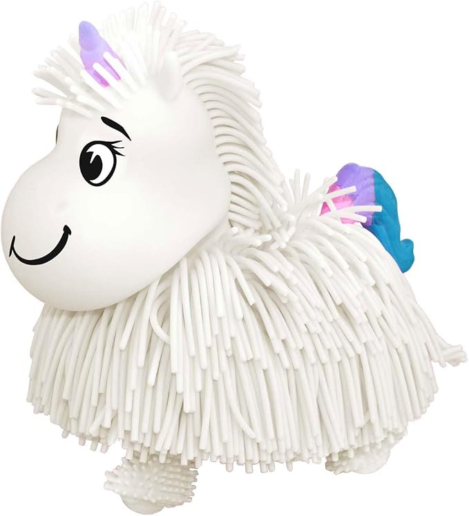 Spectron Jiggly Pets Interactive Unicorn Toy White - Sinking Unicorn
