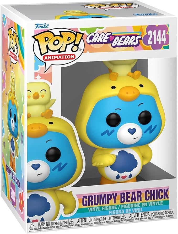 Funko Pop! Animation: Care Bear Cousins Spring - Grumpy Bear Chick - Collectable Vinyl Figure - Gift Idea - Official Merchandise - Toys for Kids & Adults - Disney Fans - Model Figure for Collectors