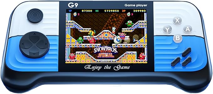 Retro Mini Video Games Portable Handheld Game，Handheld Game Console with Classical FC Games 3.0" Color Screen，Birthday for Boys Girls and Adults (Blue)