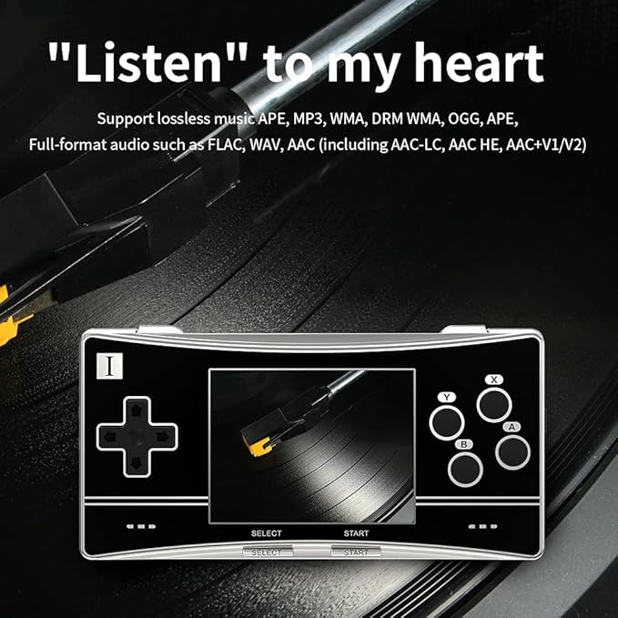 RG300X Handled Game Console, Portable Gaming Console with 64G TF Card , Retro Game Consoles with 3.0 inch IPS Screen