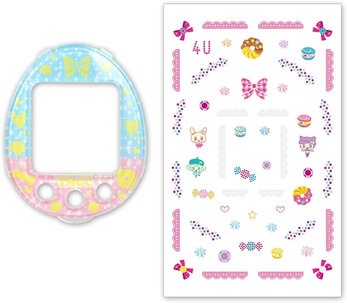 TAMAGOTCHI 4U Deco Set スウィートガールスタイル (たまごっち 4U デコセット スウィートガールスタイル)