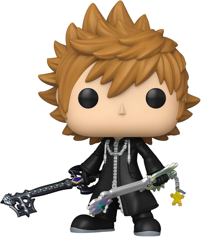 Funko Pop! Games: Kingdom Hearts - Roxas with Keyblades - Collectable Vinyl Figure - Gift Idea - Official Merchandise - Toys for Kids & Adults - Movies Fans - Model Figure for Collectors
