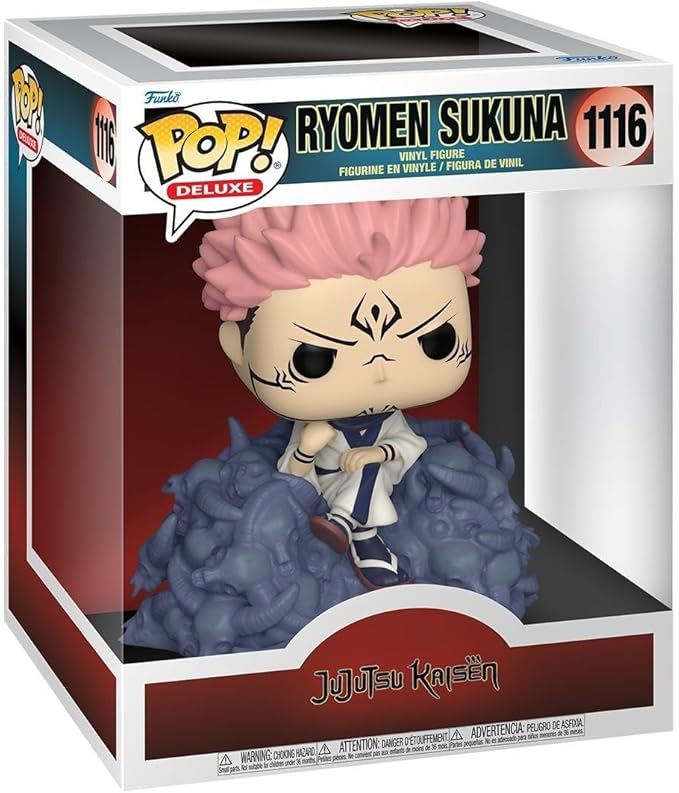Funko Pop! Animation Deluxe: Jujutsu Kaisen - Sukuna - Collectable Vinyl Figure - Gift Idea - Official Merchandise - Toys for Kids & Adults - Anime Fans - Model Figure for Collectors and Display
